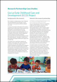 Gia Lai Early Childhood Care and Development (ECCD) Project