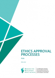 Ethics Approval Processes in Asia