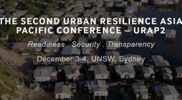 THE SECOND URBAN RESILIENCE ASIA PACIFIC CONFERENCE (URAP2)